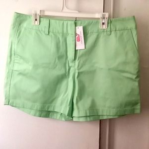 New, with tag beautiful, green shorts